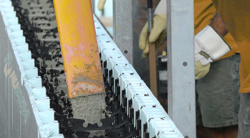 ICF concrete